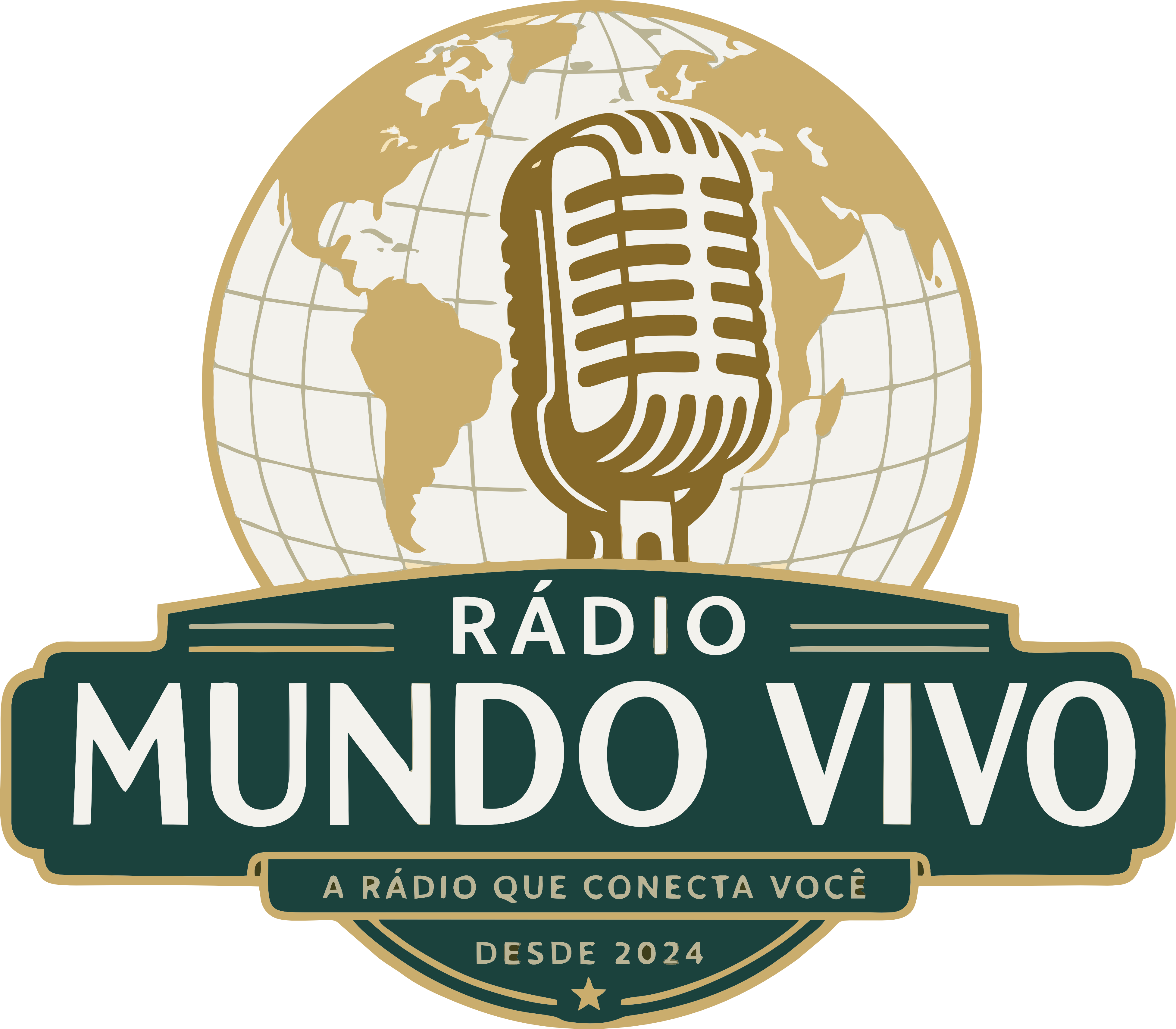 Emblema Rádio Mundo Vivo